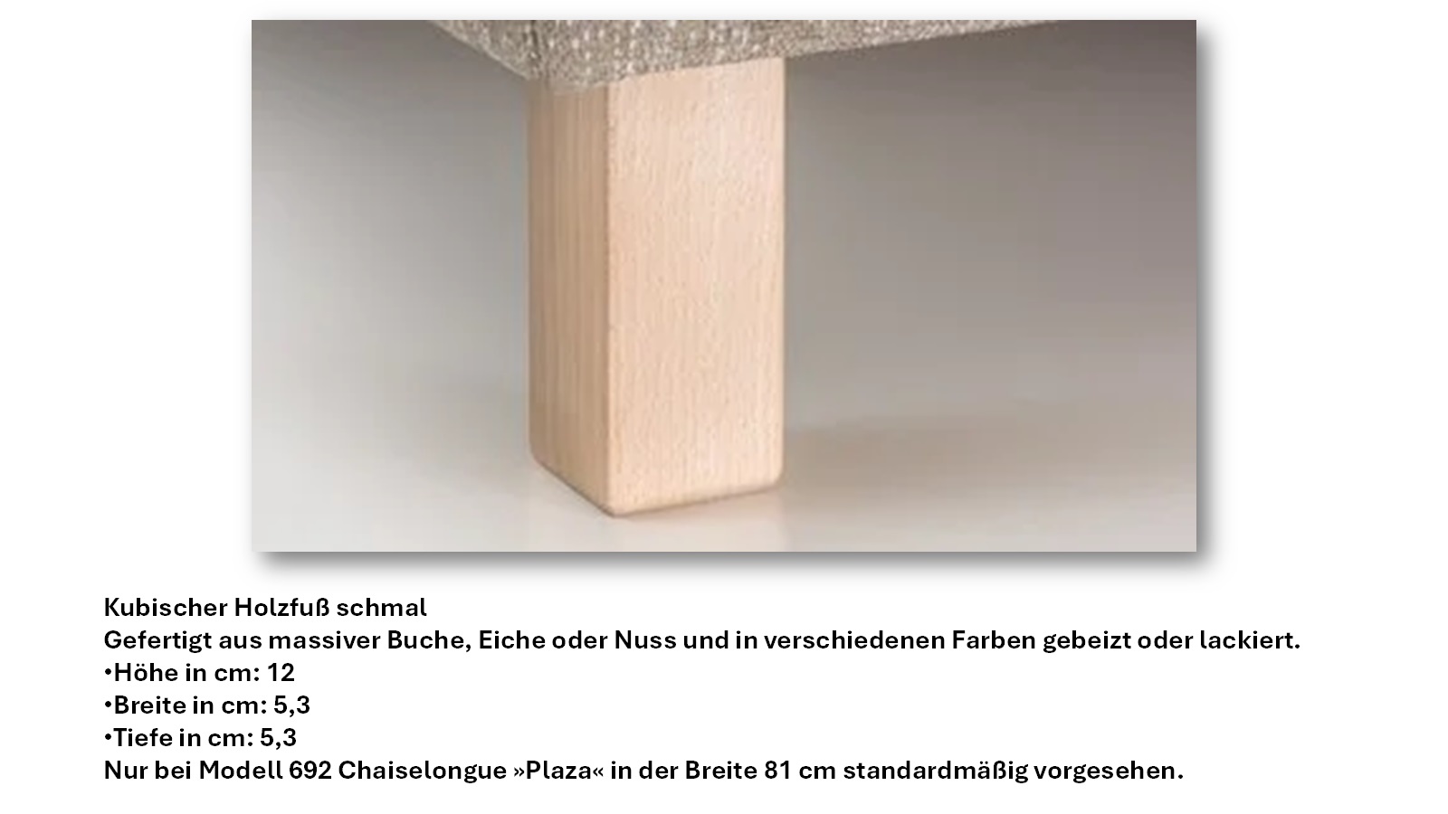 Fußvarianten