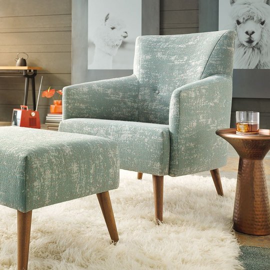 Fauteuil & Hocker Tosca