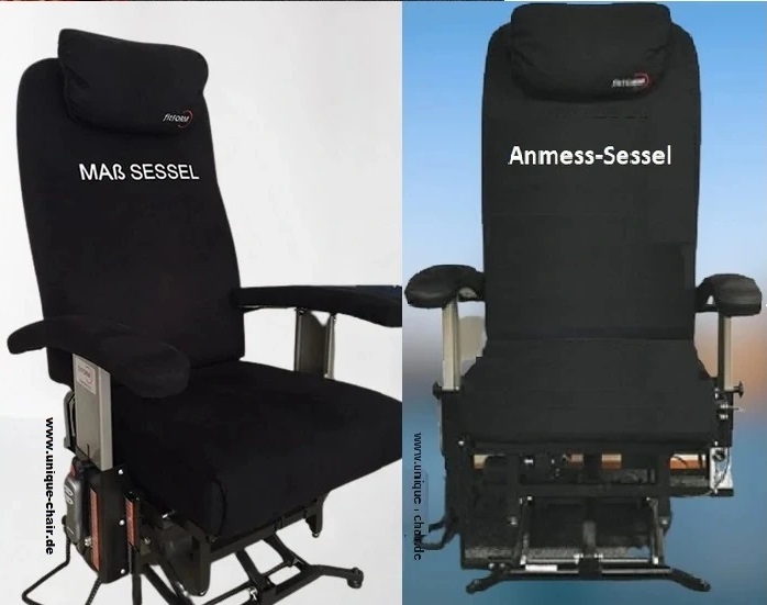 Wir ermitteln ihre Sitzmaße